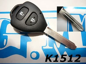CHIAVE GUSCIO COVER PER TELECOMANDO TOYOTA AURIS - YARIS 2011 - VERSO - 2 TASTI - Picture 1 of 1