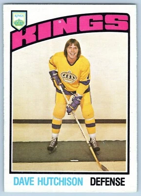 DAVE HUTCHISON 1976-77 O-PEE-CHEE 76-77 NO 346 NRMINT+           53342 - Image 1 of 2