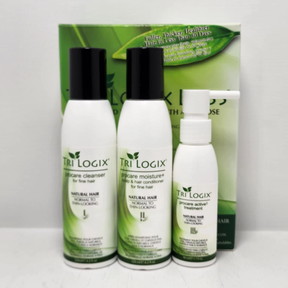 Tri Logix Labs Natural Hair Try Me Kit | New | Free Shipping Foto 1 de 1
