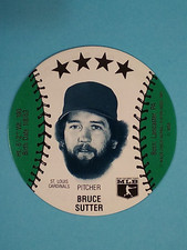 1985 JOX by Thom McAn Disc Bruce Sutter St Louis Cardinals ⚾