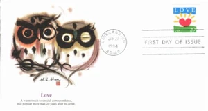 FLEETWOOD - LOVE JAN 27 1994 LOVELAND CO FIRST DAY COVER (FDC) BX8 - Picture 1 of 2