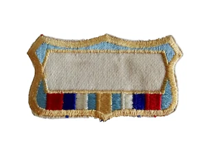 pATCH EMBROIDERED CLOTH STRIPE VINTAGE MILITARY POLICE UNIFORM CLOTHING neocurio - Picture 1 of 4
