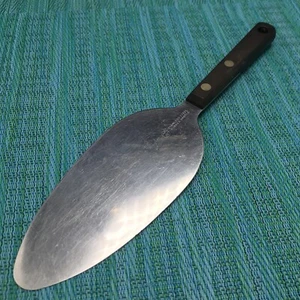Montgomery Ward MW Stainless Kitchen Utensil Pie Cake Server Oval Spatula Vtg - Picture 1 of 7