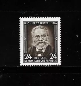 Germany-(DDR)-Stamp- Scott # 212-24pf-Mint/VLH-OG-1954 - Picture 1 of 1