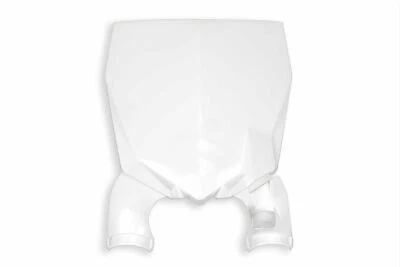 UFO White Stadium Front Number Plate 02-20 Yamaha YZ, YZF Foto 1 de 3