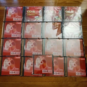 Imation CD-R 1x-52x 700mb Discs Music/Photos 51122 lot - Picture 1 of 12