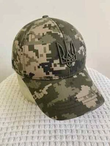 Unisex baseball cap with volumetric embroidery "Coat of arms of Ukraine" - Picture 1 of 1