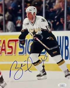 BRETT HULL Signed Autographed DALLAS STARS 8 x 10 PHOTO JSA CERTIFIED AUTHENTIC - Picture 1 of 9