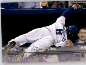 2015 Stadium Club Mike Moustakas tarjeta base MLB PWE Royals #237 - Imagen 1 de 2