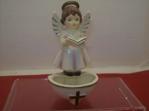Vintage Angel  Holy Water Wall Pocket Japan - Picture 1 of 6