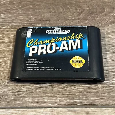 Championship PRO-AM - Sega Genesis - Game Only - Image 1 of 2