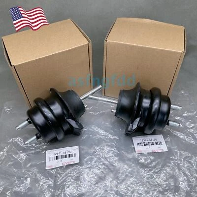 NOVO 2X CONJUNTO DE ISOLADOR DE MONTAGEM NO MOTOR DIANTEIRO 12361-46190 PARA LEXUS 98-05 GS300 IS300 - Imagem 1 de 4