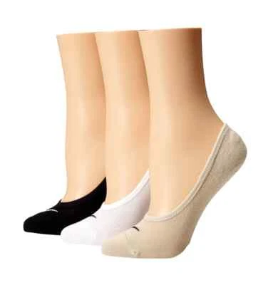 Paquete de 3 calcetines Nike L94952 No Show para mujer talla S Foto 1 de 2