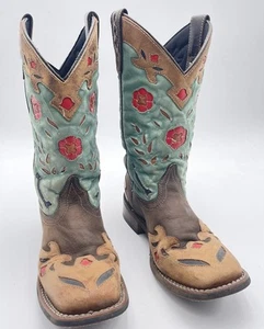 Laredo Damen Stiefel Square Toe sehr guter Zustand Größe 6,5m - Bild 1 von 10