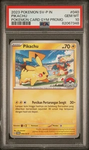 PSA 10 Pikachu Gym Promo 040/SV-P Pokémon World Championships 2023 - Picture 1 of 2
