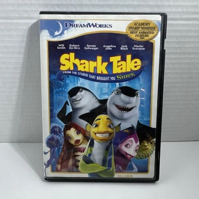 Shark Tale DVD Full Screen Dreamworks Animated Movie Foto 1 de 4