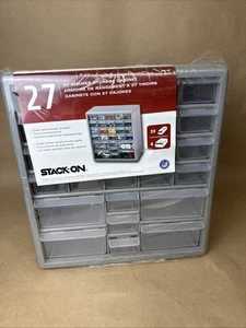 Stack-On Hardware & Craft Storage Cabinet 27 Drawer Organizer Made In USA - Picture 1 of 5