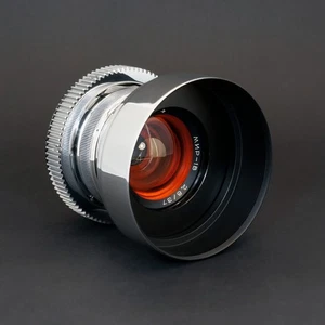 Silver Mir 1B 1V 37mm F2.8 Amber Anamorphic flare & Bokeh cine lens Canon EF - Picture 1 of 11
