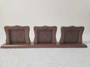 Woodcroftery Bilderrahmen Trio Vintage New York Siegel auf Ständerboden - Bild 1 von 5