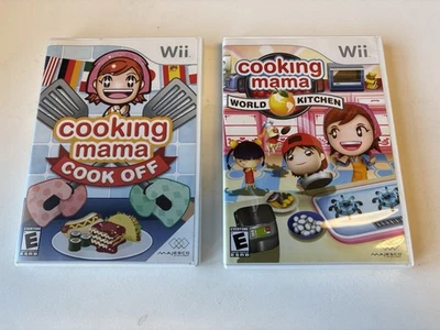 Two Nintendo Wii Games- Cooking Mama: Cook Off And Cooking Mama: World Kitchen - Image 1 of 4