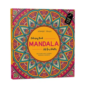 Mandala Art: Colouring books for Adults with tear out sheets Paperback – Sticker - Foto 1 di 10