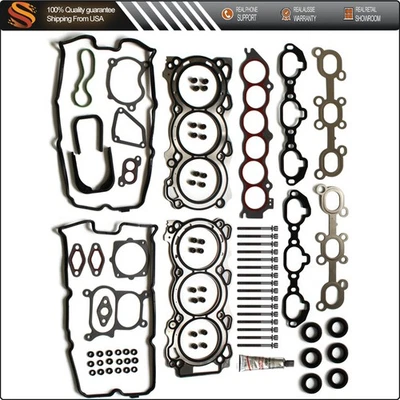 Juego de pernos de junta de culata para Nissan Altima 2002-2008 3,5 L 3498CC V6 DOHC VQ35DE Foto 1 de 4