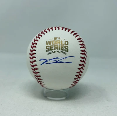 Kyle Schwarber Signed Rawlings Official 2016 World Series Baseball PSA 074 - Image 1 of 4