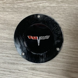 Corvette Steering Wheel Horn Button - 1980-82 - NOS - GM# 14020243 - Picture 1 of 3