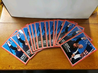 TIME Magazine Attack on Trump Assassination Attempt No Barcode  2004 NEW - Image 1 of 2
