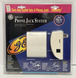 NEW GE Wireless Phone Jack System GE926 Turns Outlet into Phone Jack - Zdjęcie 1 z 8