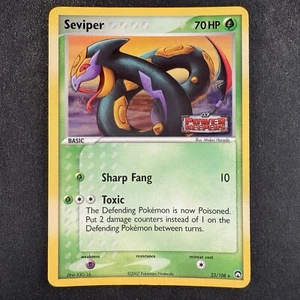 Pokemon TCG Seviper 23/108 EX Power Keepers Holo Rare Stamped Card - Picture 1 of 4