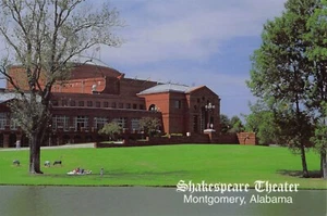 Postal AL: Teatro Shakespeare, Montgomery, Alabama, 4x6 sin publicar - Imagen 1 de 2
