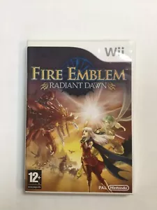 NINTENDO WII FIRE EMBLEM RADIANT DAWN PAL UK TRIANGOLO VERDE CONDIZIONI FOTO - Imagen 1 de 6