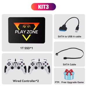 Retro Gaming SSD for Switch/Ps5/Xbox/Ps4/Ps3/Ps2/Wiiu 80+Emulators Launchbox&Ret - Picture 1 of 18