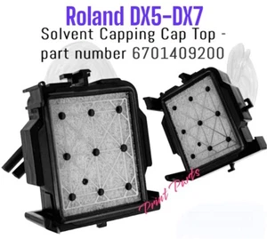 Roland BN-20 Solvent Parts DX7 Solvent Print Head Cap Top Capping Station - Picture 1 of 5