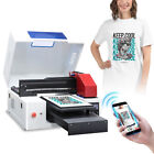 Podwójna głowica A3 UV DTG Drukarka T-shirt Ubrania Maszyna do drukowania Drukarki odzieży