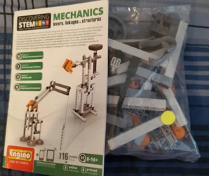 Elenco Engino Mechanics Levers Linkages Structures Building Stem Kit - Picture 1 of 6