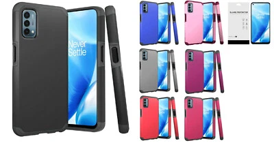 for OnePlus Nord N200 5G DE2117 DE2118 ShockProof Case Cover + Tempered Glass - Image 1 of 3