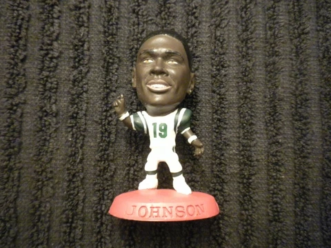 1998 KEYSHAWN JOHNSON #19 NFL FIGURE BY CORINTHIAN 3 INCHES TALL VERY NICE!!!!!! Cover