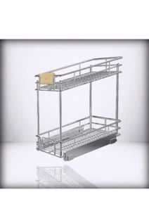 ROOMTEC organizador de gabinete extraíble con mango de madera 71/2' W x 21 71/2' W x 211/2 - Imagen 1 de 1