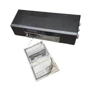 Vintage GE Stereo Spacemaker 7-4269A Under Cabinet Radio Cassette Player Tested! - Picture 1 of 7