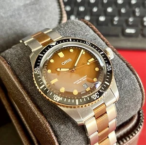 Oris Divers Sixty five acciaio e bronzo - Foto 1 di 6