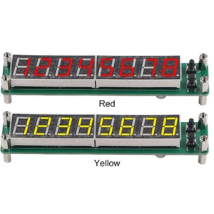 PLJ-8LED-R RF Frequency Counter 0.1MHZ-2.4GHz Counter Tester Cymometer DC 8V-15V - Imagen 1 de 13