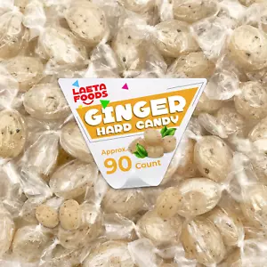 Ginger Hard Candy, Old-Fashioned Individually Wrapped Delight (1 Pound Bag - App - Picture 1 of 12