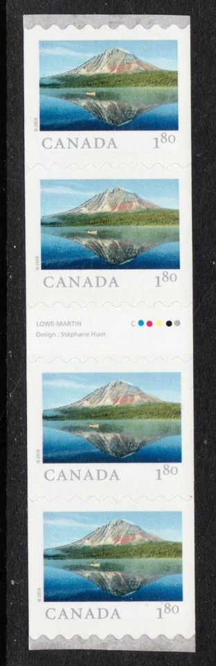 2018 - #3068ii Inscribed Coil - From Far & Wide, Naats'jhch'oh Park cv$17 - Image 1 of 1