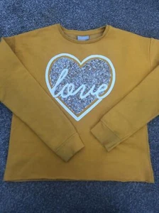 I love girls wear ... girls uk size 12 years mustard colour - Picture 1 of 5
