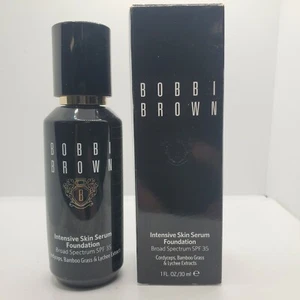Bobbi Brown Intensive Skin Serum Foundation SPF 35 (Warm Walnut) 1oz (EKFH-16) - Picture 1 of 6