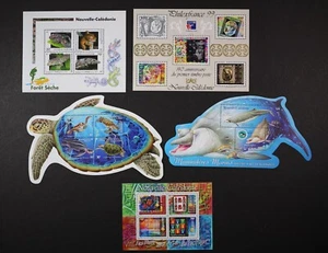 NEW CALEDONIA 1999-2004 Collection of 5 diff S/S, Turtles, Fish etc Mint NH - Picture 1 of 4