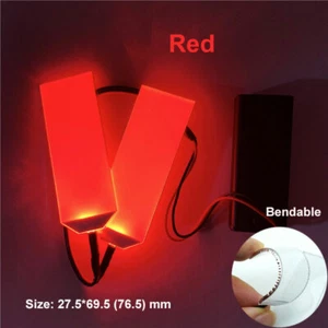 DIY Bendable LED Light Eyes Kits for Iron Man Batman Helmet Mask Cosplay Parts - Picture 1 of 27