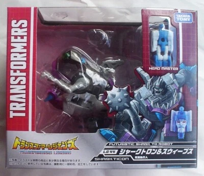SHARKTICON Gnaw SWEEPS Transformers Legends LG44 Takara Tomy 2017 Titans Return - Imagem 1 de 4